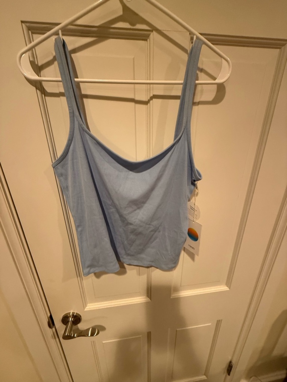 NWT Vuori Surf Light Blue Women's Pose Cami Summer Tank Top Medium